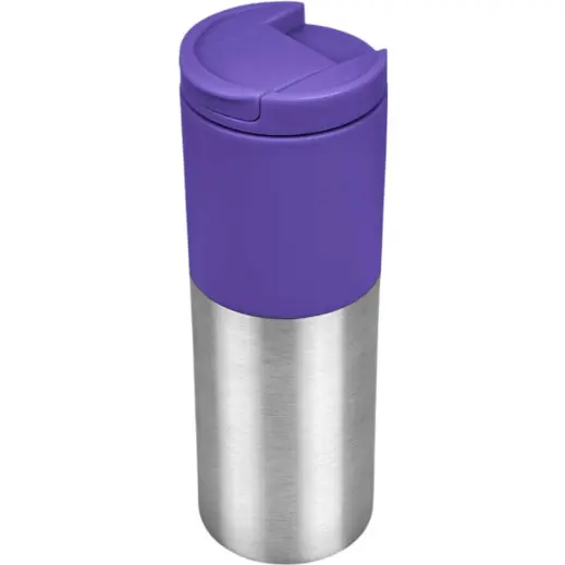 Kooshty Typhoon Stainless Steel & Plastic Double-Wall Tumbler Purple